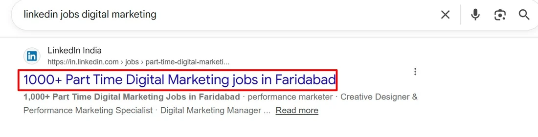 1,000+ part-time digital marketing jobs in Faridabad.
